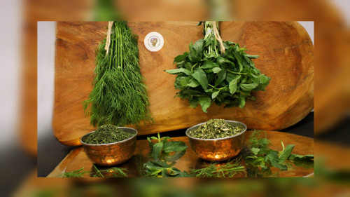 سبزی خشک نعنا و شوید اعلاء