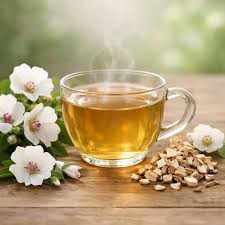 گل ختمی سفید